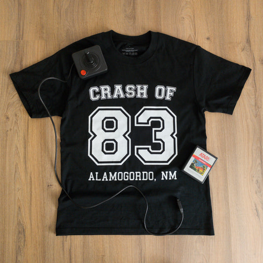 Crash of 83 Tee — Alamogordo, NM Varsity Graphic T-Shirt